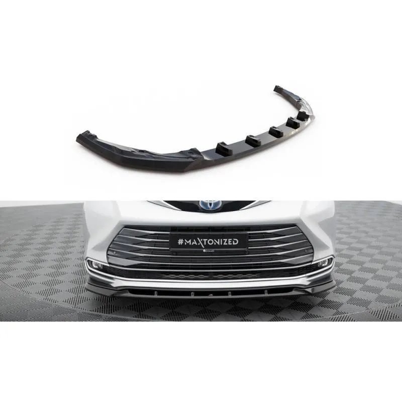 Maxton - Lame Du Pare-Chocs Avant Toyota Sienna Mk4