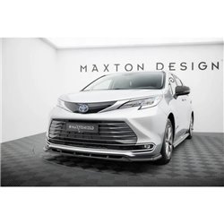 Maxton - Lame Du Pare-Chocs Avant Toyota Sienna Mk4 
