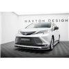 Maxton - Lame Du Pare-Chocs Avant Toyota Sienna Mk4 