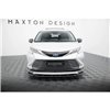 Maxton - Lame Du Pare-Chocs Avant Toyota Sienna Mk4 