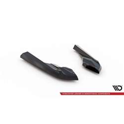 Maxton - Lames De Pare-Chocs Arrière Latérales Porsche Taycan Cross Turismo 4S 