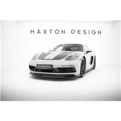 Maxton - Lame Du Pare-Chocs Avant V.1 Porsche 718 Cayman GTS 982c 