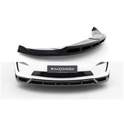 Maxton - Lame Du Pare-Chocs Avant V.3 Tesla Model X Mk1 Facelift