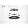 Maxton - Lame Du Pare-Chocs Avant V.3 Tesla Model X Mk1 Facelift 