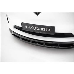 Maxton - Lame Du Pare-Chocs Avant V.3 Tesla Model X Mk1 Facelift 