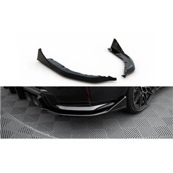Maxton - Lames De Pare-Chocs Arrière Latérales V.6 CSL Look (Pour jupe arrière v.1) BMW M3 Sedan / Touring G80 / G81