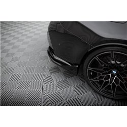 Maxton - Lames De Pare-Chocs Arrière Latérales V.6 CSL Look (Pour jupe arrière v.1) BMW M3 Sedan / Touring G80 / G81 