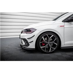 Maxton - Ailes de pare-chocs avant (Canards) Volkswagen Polo GTI Mk6 Facelift 