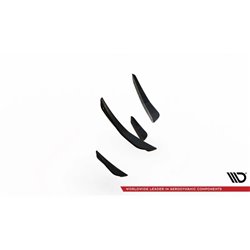 Maxton - Ailes de pare-chocs avant (Canards) Volkswagen Polo GTI Mk6 Facelift 