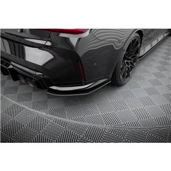 Maxton - Street Pro Lame Du Pare Chocs Arriere V.2 BMW M3 Sedan / Touring G80 / G81 Noir