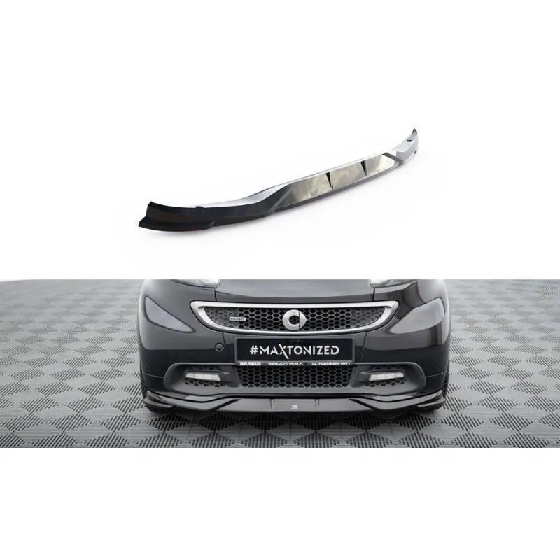 Maxton - Lame Du Pare-Chocs Avant Brabus Smart Fortwo C451 Facelift