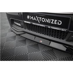 Maxton - Lame Du Pare-Chocs Avant Brabus Smart Fortwo C451 Facelift 
