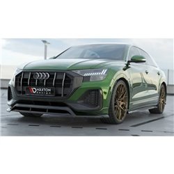 Maxton - Lame Du Pare-Chocs Avant Audi Q8 Mk1 Facelift 