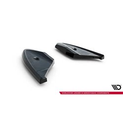 Maxton - Lames De Pare-Chocs Arrière Latérales Volkswagen T-Roc R Mk1 