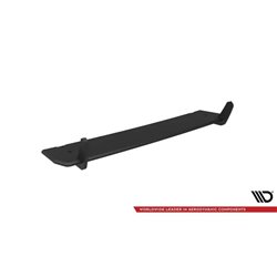 Maxton - Street Pro Central Diffuseur Arriere Volkswagen T-Roc R Mk1 Noir-Rouge