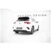 Maxton - Central Arriere Lame (avec une barre verticale) Volkswagen T-Roc R Mk1 