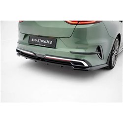 Maxton - Arriere Lame (avec une barre verticale) Kia Proceed GT-Line Mk1 Facelift 