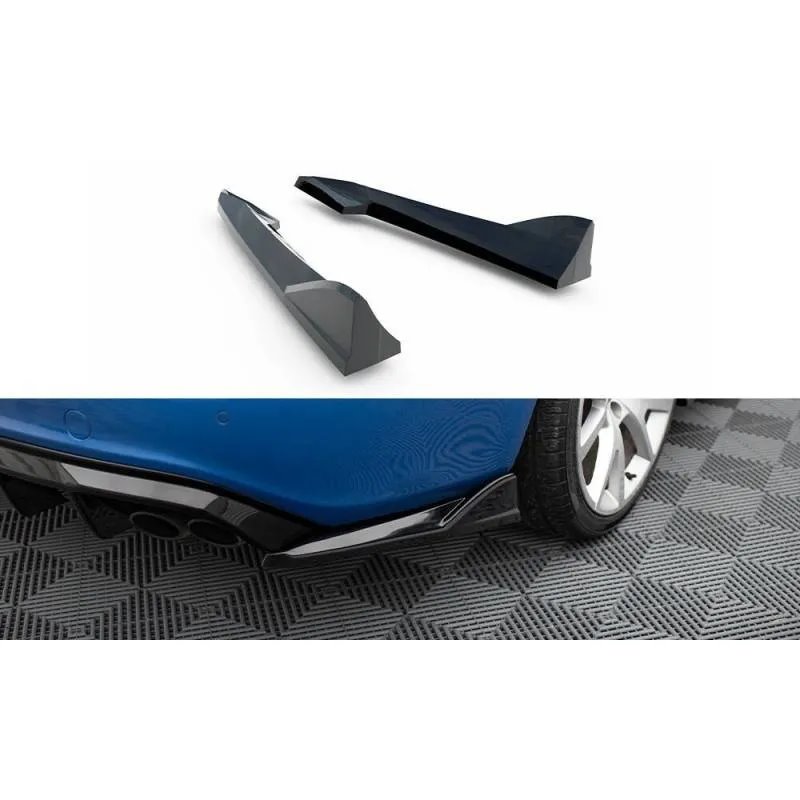 Maxton - Lames De Pare-Chocs Arrière Latérales V.2 Audi S4 Sedan B8