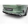 Maxton - Street Pro Central Diffuseur Arriere Kia Proceed GT-Line Mk1 Facelift Noir-Rouge