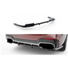 Maxton - Arriere Splitter (avec une barre verticale) BMW iX3 M-Pack G08 Facelift