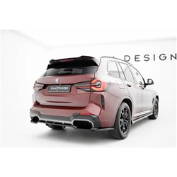 Maxton - Arriere Lame (avec une barre verticale) BMW iX3 M-Pack G08 Facelift 