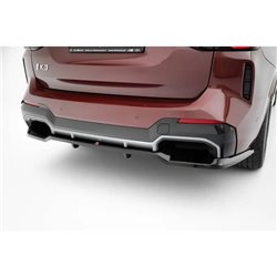 Maxton - Arriere Lame (avec une barre verticale) BMW iX3 M-Pack G08 Facelift 