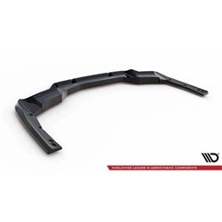 Maxton - Arriere Lame (avec une barre verticale) BMW iX3 M-Pack G08 Facelift 