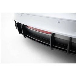 Maxton - Street Pro Central Diffuseur Arriere Audi TT S-Line 8J Facelift Noir