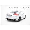 Maxton - Street Pro Central Diffuseur Arriere Audi TT S-Line 8J Facelift Noir