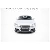 Maxton - Street Pro Lame Du Pare-Chocs Avant Audi TT S / TT S-Line 8J Facelift Noir-Rouge