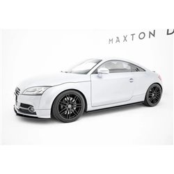 Maxton - Street Pro Rajouts Des Bas De Caisse Audi TT S / TT S-Line 8J Facelift Noir-Rouge