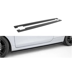 Maxton - Street Pro Rajouts Des Bas De Caisse Audi TT S / TT S-Line 8J Facelift Noir
