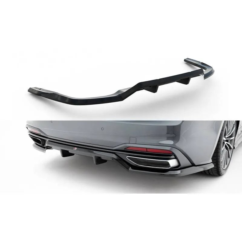 Maxton - Arriere Splitter (avec une barre verticale) Audi A5 F5 Facelift