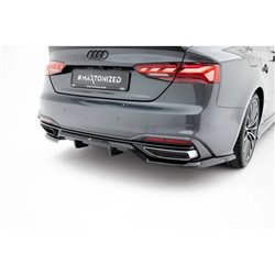Maxton - Arriere Lame (avec une barre verticale) Audi A5 F5 Facelift 