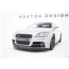 Maxton - Lame Du Pare-Chocs Avant V.2 Audi TT S / TT S-Line 8J Facelift 