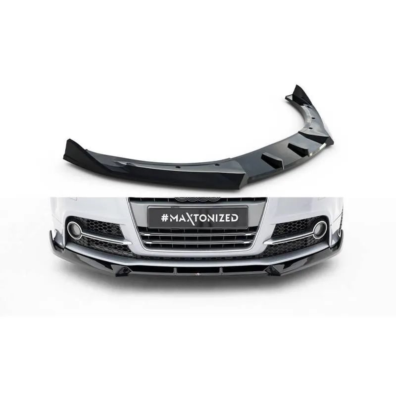 Maxton - Lame Du Pare-Chocs Avant V.3 Audi TT S / TT S-Line 8J Facelift