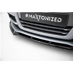 Maxton - Lame Du Pare-Chocs Avant V.3 Audi TT S / TT S-Line 8J Facelift 