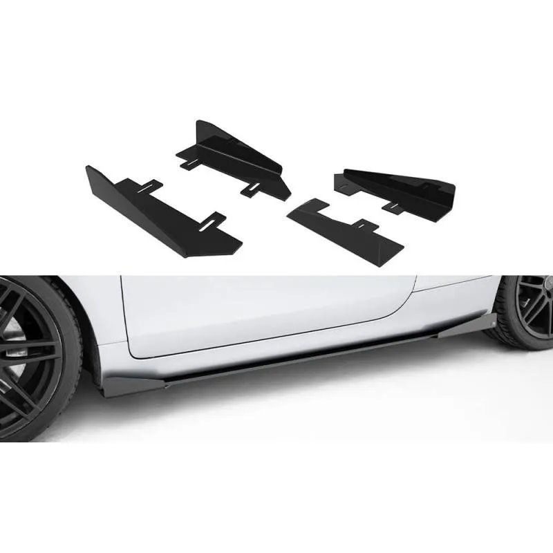Maxton - Side Flaps Audi TT S / TT S-Line 8J Facelift