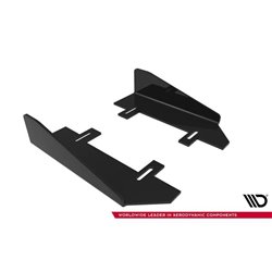 Maxton - Side Flaps Audi TT S / TT S-Line 8J Facelift 