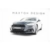 Maxton - Street Pro Lame Du Pare-Chocs Avant Audi A5 F5 Facelift Noir