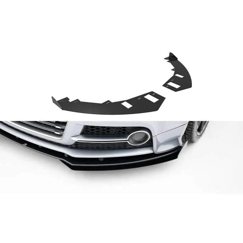 Maxton - Front Flaps Audi TT S / TT S-Line 8J Facelift