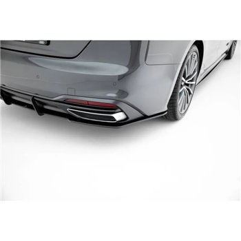 Maxton - Street Pro Central Diffuseur Arriere Audi A5 F5 Facelift Rouge