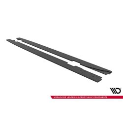 Maxton - Street Pro Rajouts Des Bas De Caisse Audi A5 Sportback F5 Facelift Noir