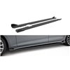 Maxton - Street Pro Rajouts Des Bas De Caisse Audi A5 Sportback F5 Facelift Noir-Rouge + Rabats Brillant