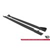Maxton - Street Pro Rajouts Des Bas De Caisse Audi A5 Sportback F5 Facelift Noir-Rouge + Rabats Brillant