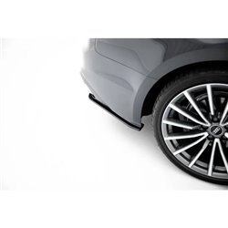 Maxton - Street Pro Central Diffuseur Arriere Audi A5 F5 Facelift Noir-Rouge