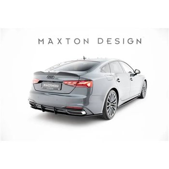 Maxton - Street Pro Central Diffuseur Arriere Audi A5 F5 Facelift Noir