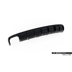 Maxton - Diffuseur Arrière Complet Audi A4 B8 Facelift (Version double échappement simple face) 