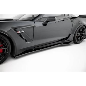Maxton - Rajouts Des Bas De Caisse Chevrolet Corvette Z06 C7 