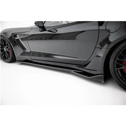Maxton - Rajouts Des Bas De Caisse Chevrolet Corvette Z06 C7 